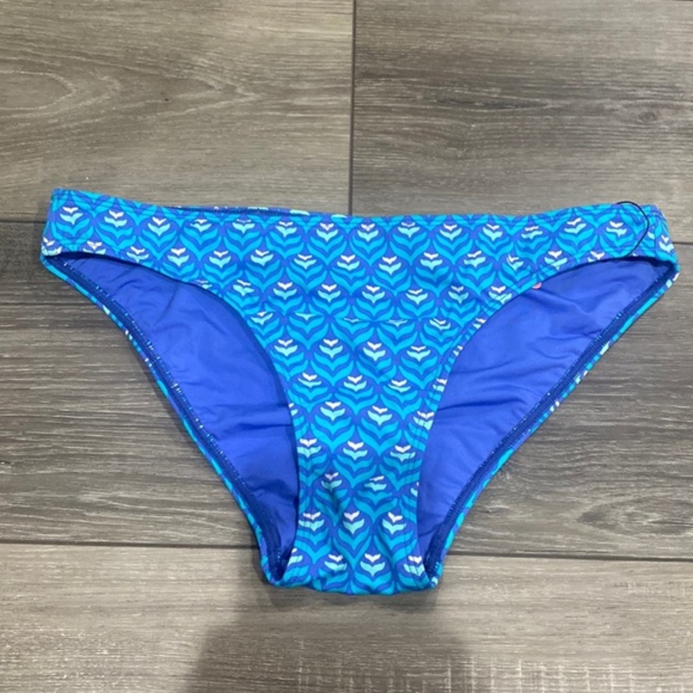 NWOT! Vineyard Vines Girls Bikini Bottom Blue Printed